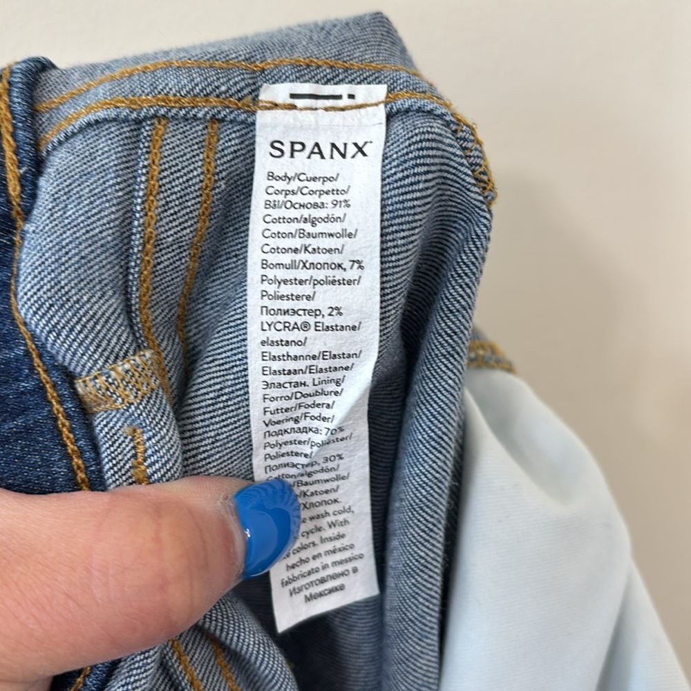 SPANX Shape EveryWear Flare Jeans Vintage Indigo Size 2X - Picture 11 of 11